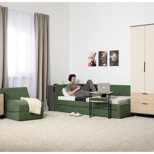 Комод «Марвэл 16.234.03», зеленый